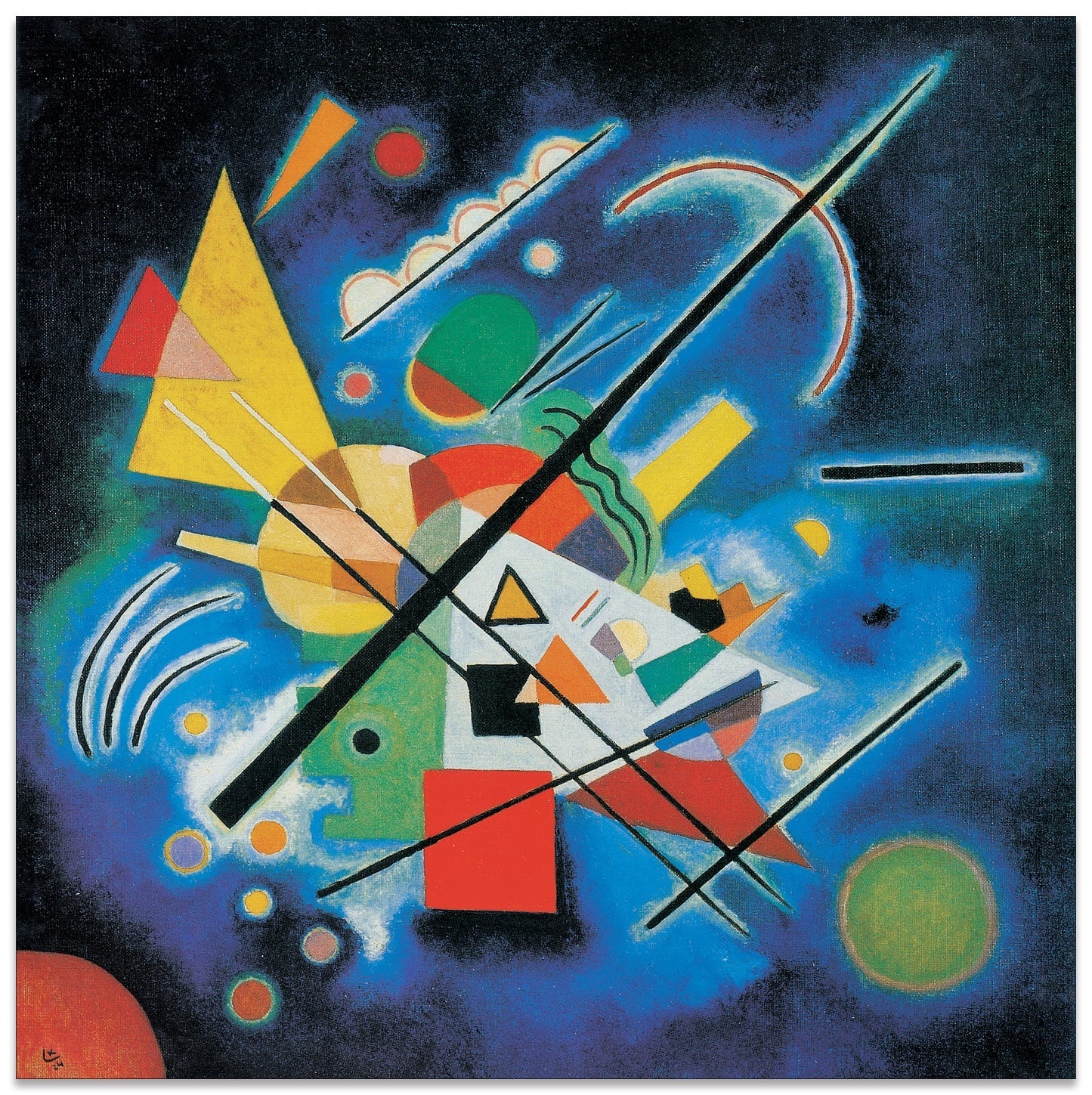 Dipinti in blu, 1924 cm 50x50