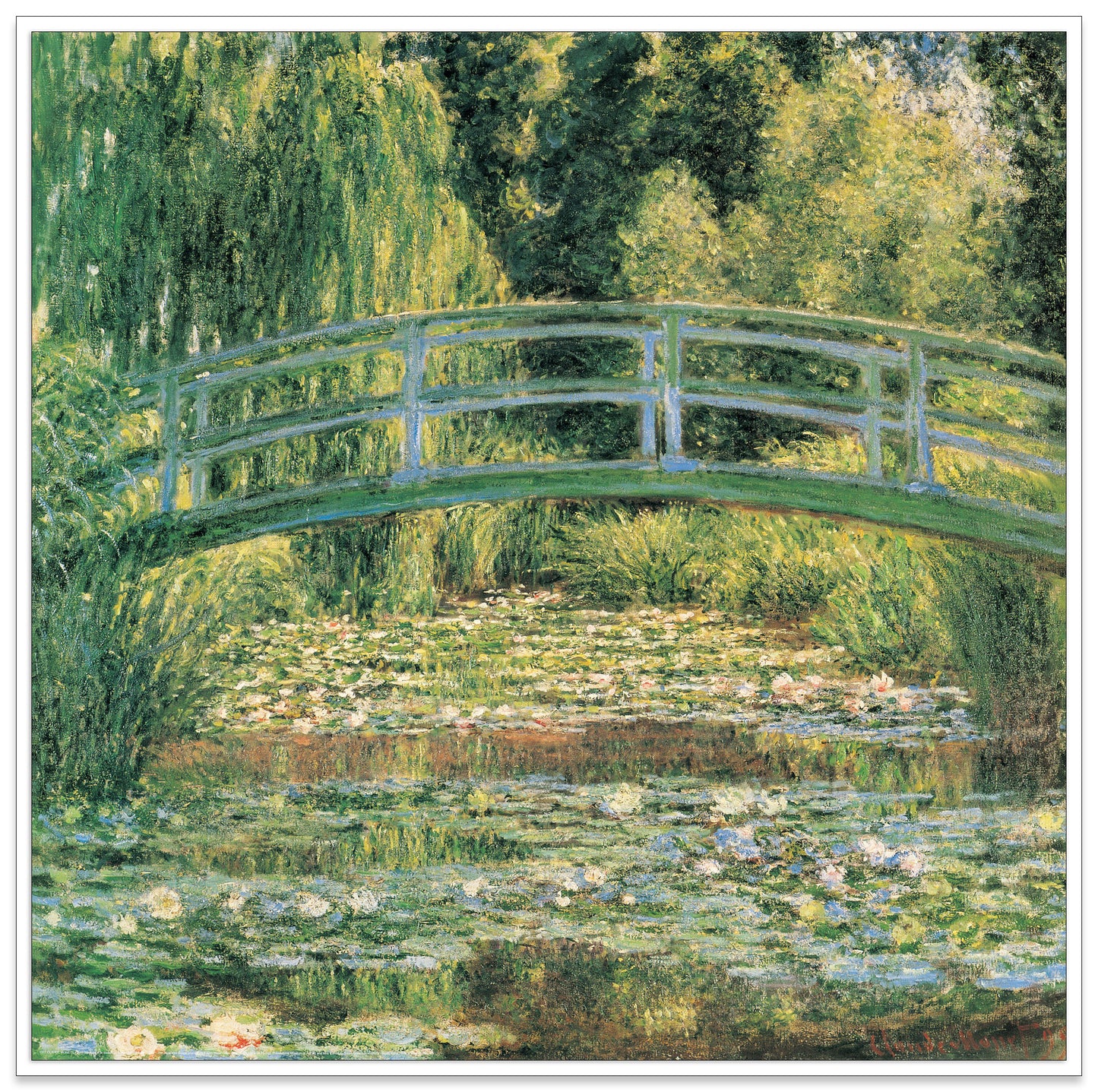 Le Pont Japonais cm 30x30