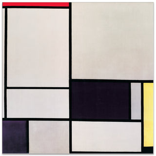 Homage to MONDRIAN - Composizione n. 2 - cm 70x70 - Pannello in MDF