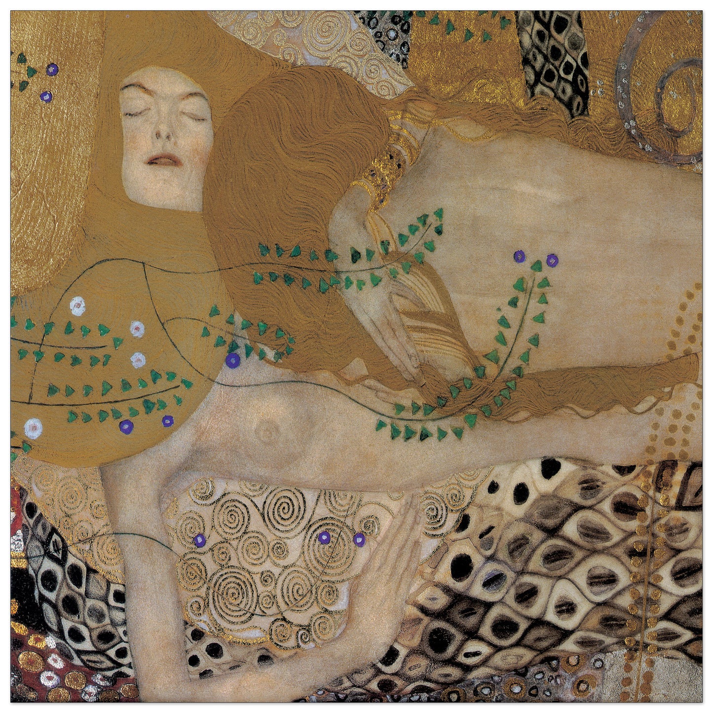 The Sea Serpent Detail cm 70x70