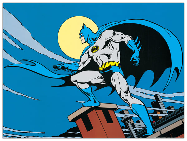 Homage to DC COMICS - Gotham City - cm 80x60 - Pannello in MDF
