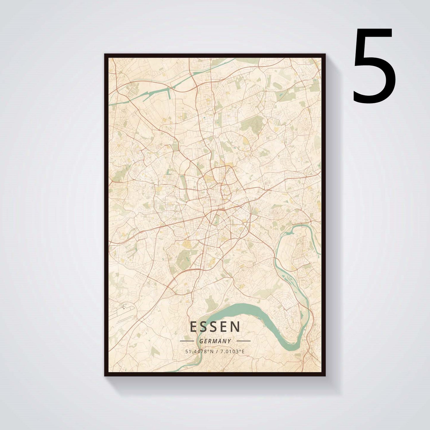 Quadro Città Tedesca