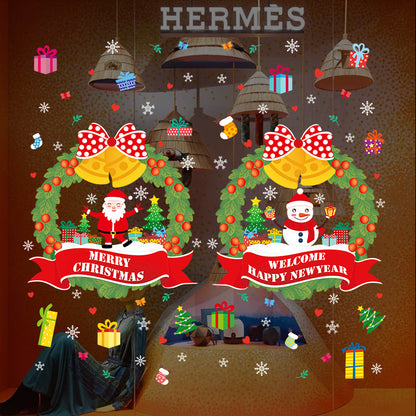 Adesivo Vetrina Natale