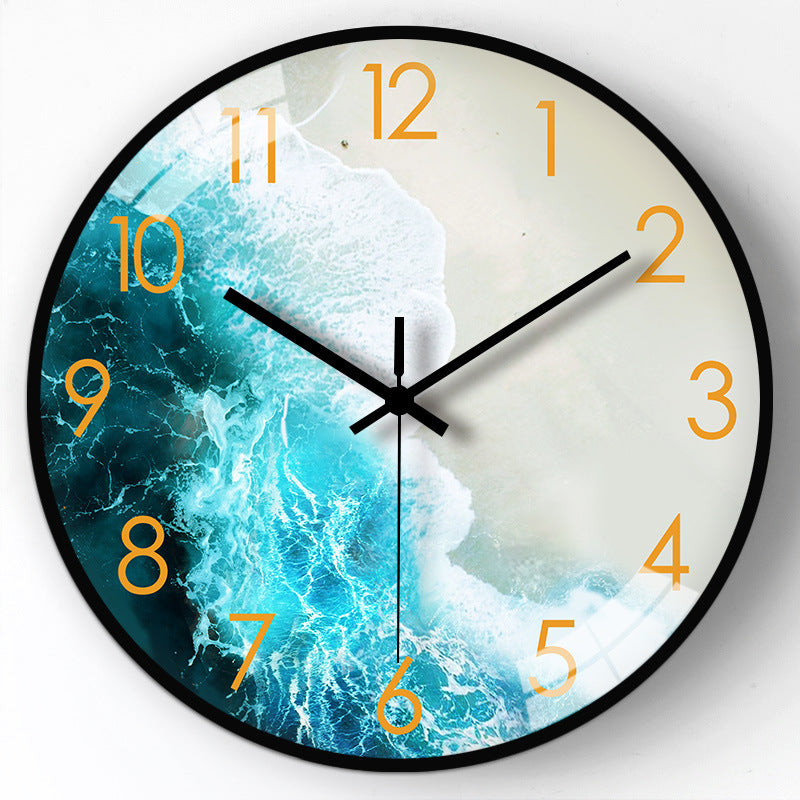 Orologio da parete Nave su mare