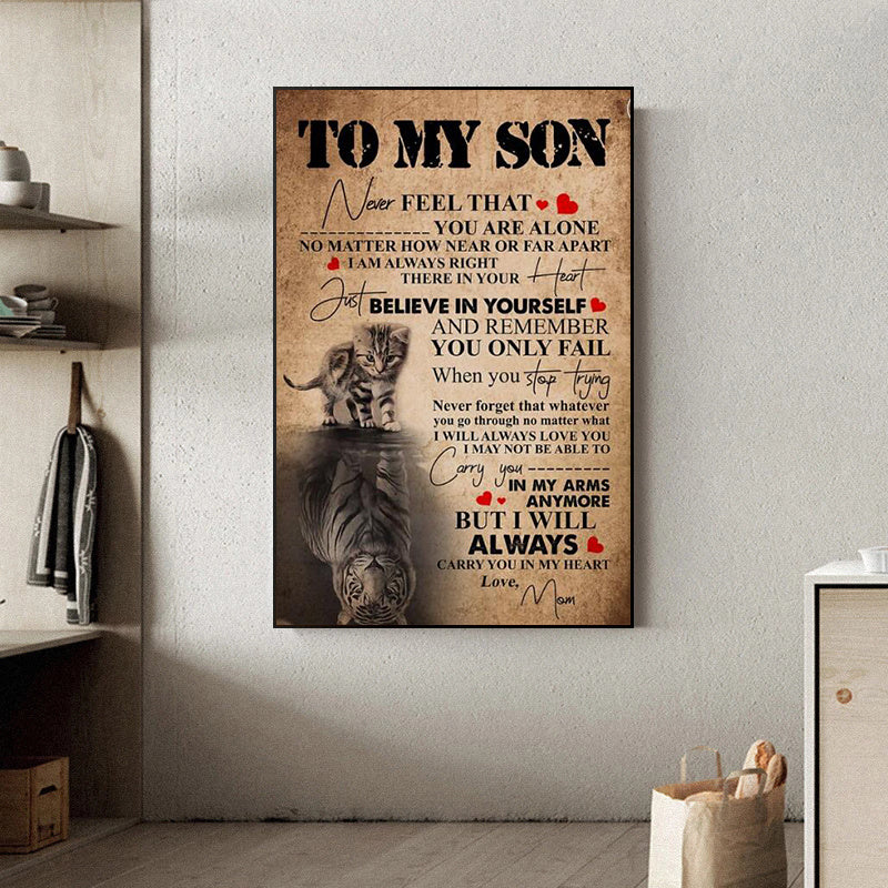 Quadro Messaggio d'Amore