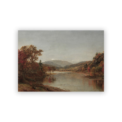 Tela paesaggio autunnale