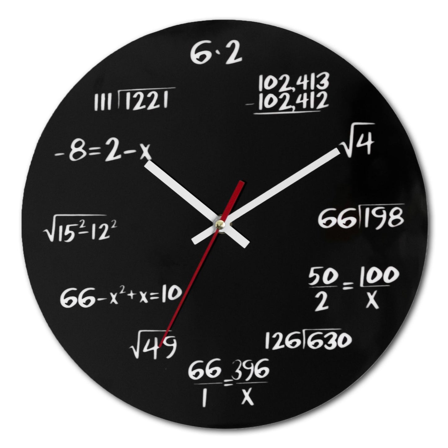 Orologio da parete Formule matematica orologio