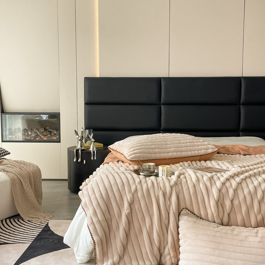 Coperta pile coniglio