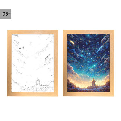 Quadro cielo stellato