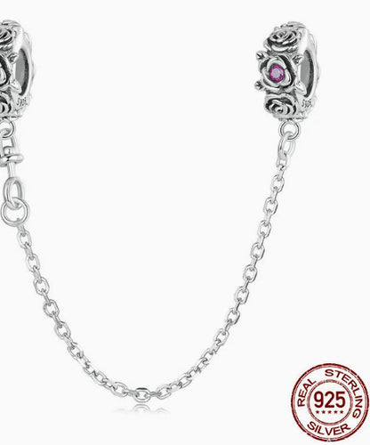 Charm Argento Perline