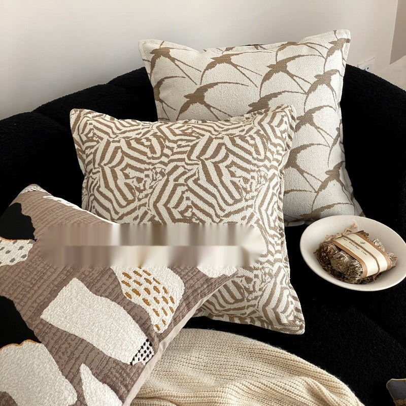 Cuscino jacquard retro