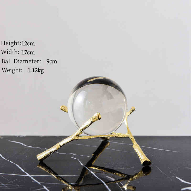 Sfera decorativa cristallo