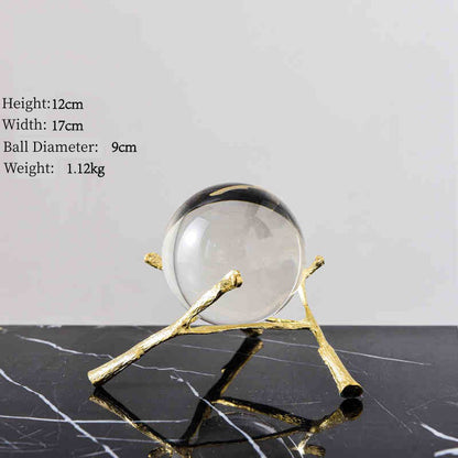 Sfera decorativa cristallo