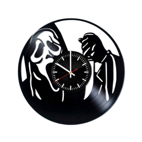 Orologio da parete Silhouette anime vinile