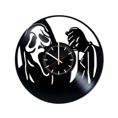 Orologio da parete Silhouette anime vinile