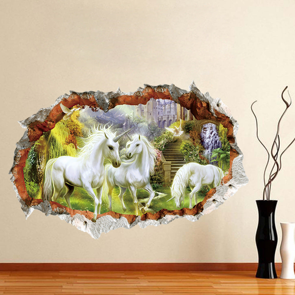 Adesivo paesaggio 3D