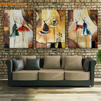 Quadro art déco ballerina