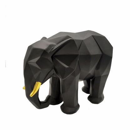Ornamento elefante in resina