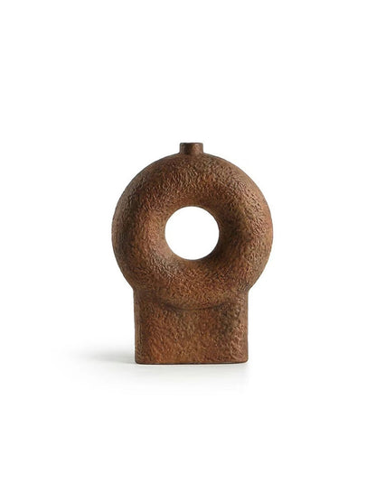 Ornamento ceramica toroidale nero