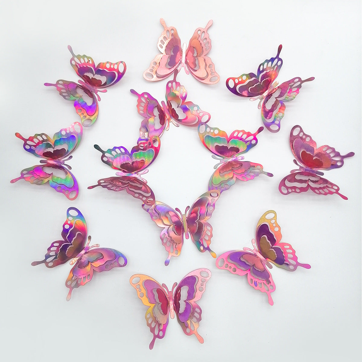 Adesivo murale farfalle decorative