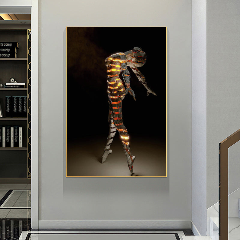 Quadro astratto donna