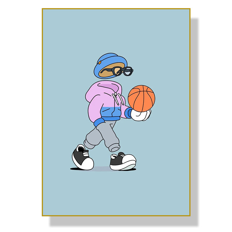 Quadro sport cartoon