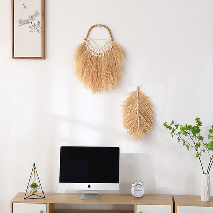 Decorazione erba minimalista