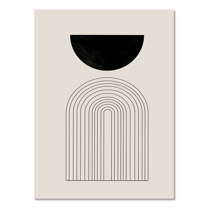 Poster Astratto Bohemiano