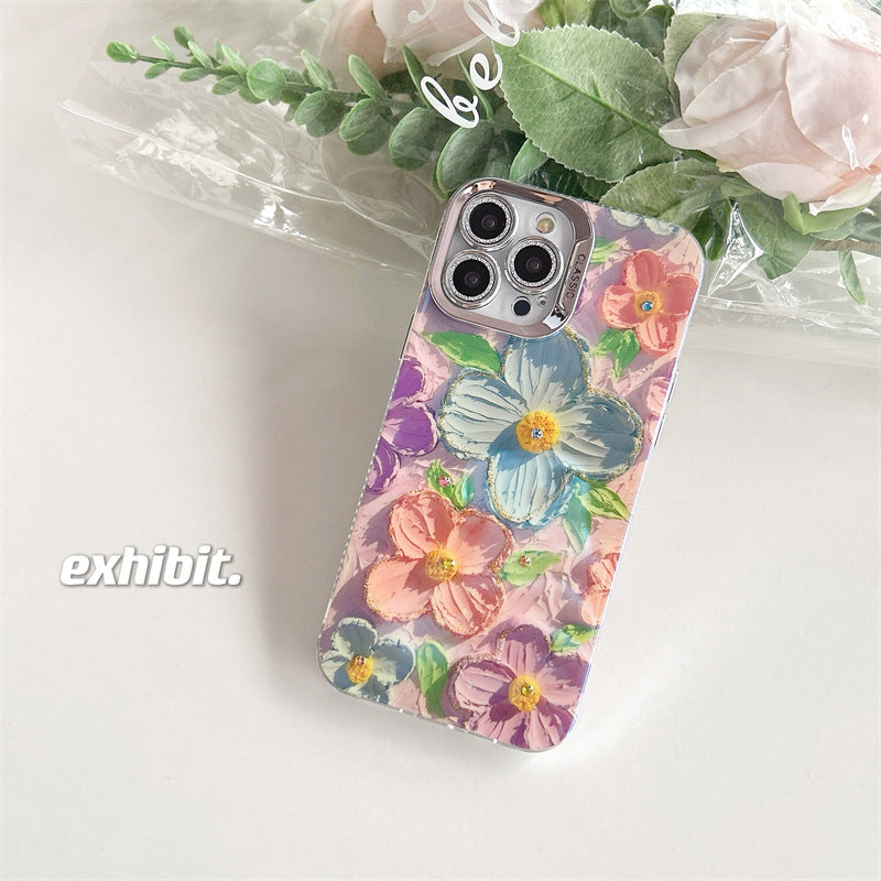 Custodia telefono fiori