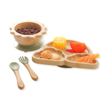 Set stoviglie bambù