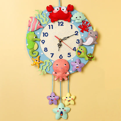 Orologio da parete Spazio tema bambini