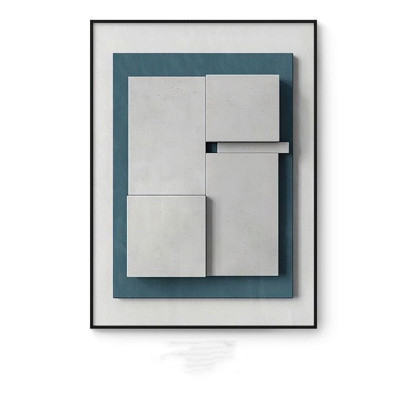 Quadro astratto geometrico
