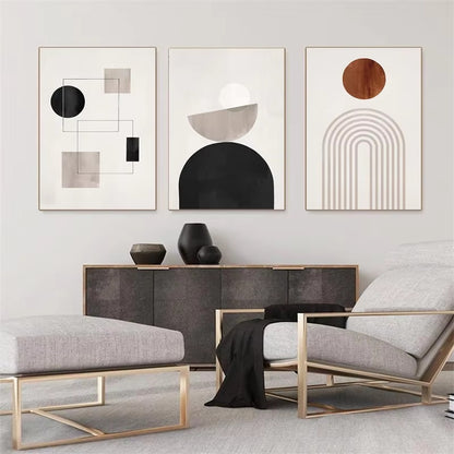 Quadro nordico astratto