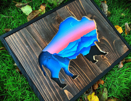 Quadro bisonte