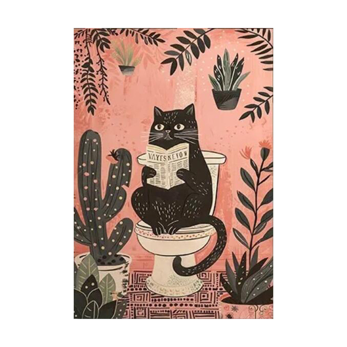 Poster gatto nero