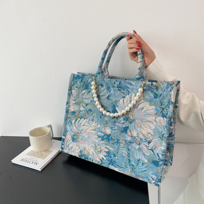 Borsa Tote Giardini Dipinti