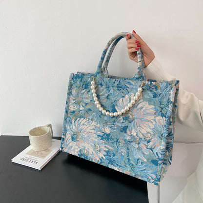 Borsa Tote Giardini Dipinti