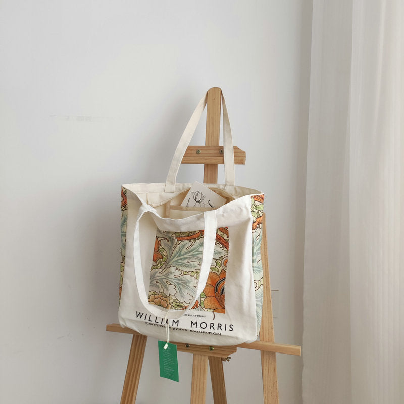Borsa di tela a spalla