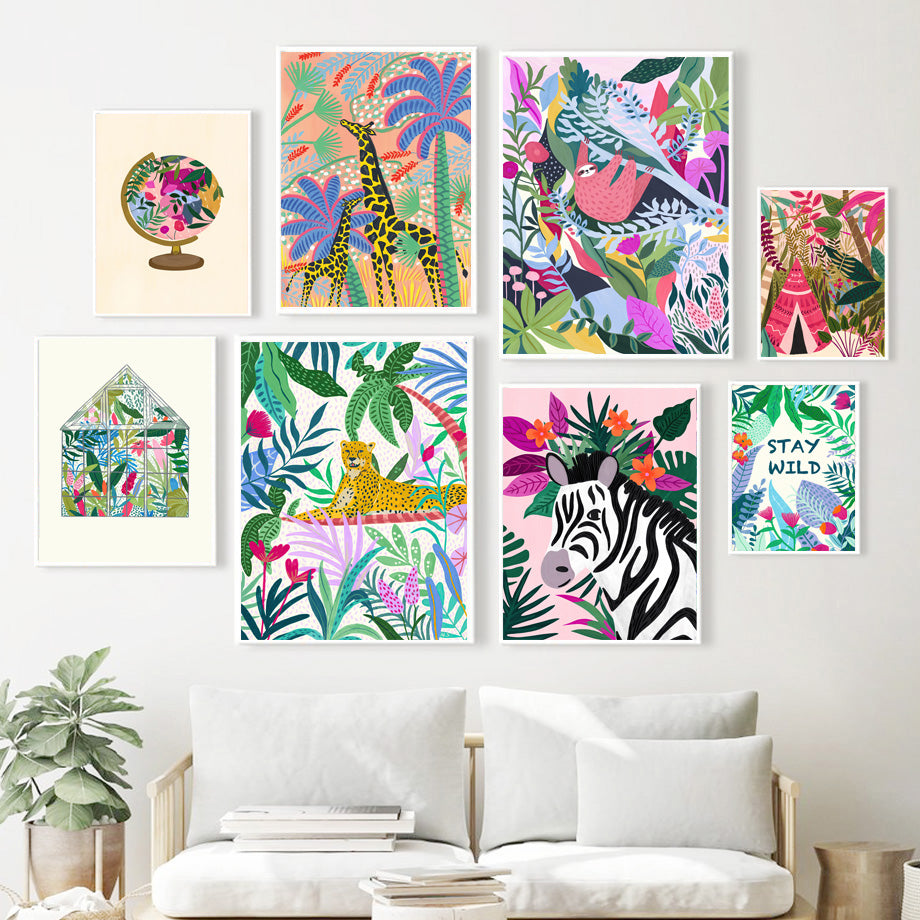 Quadro Giungla Tropicale