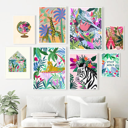 Quadro Giungla Tropicale