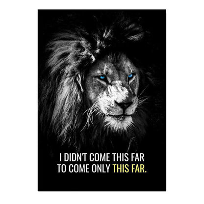 Poster Tigre bianco e nero