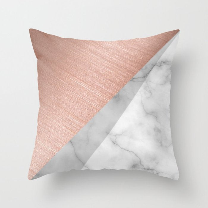 Copricuscino Oro Rosa Nordico