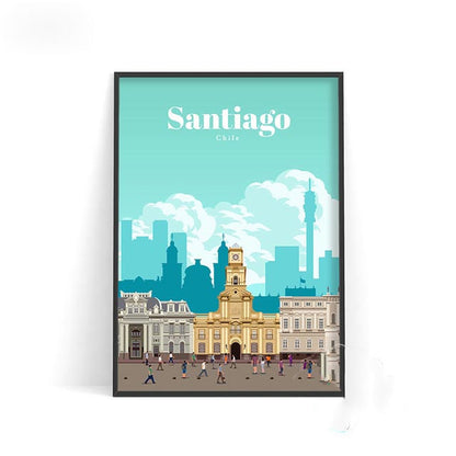 Poster mappa città
