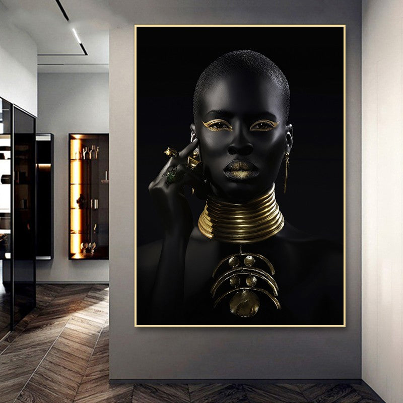 Poster donna africana