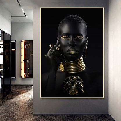 Poster donna africana