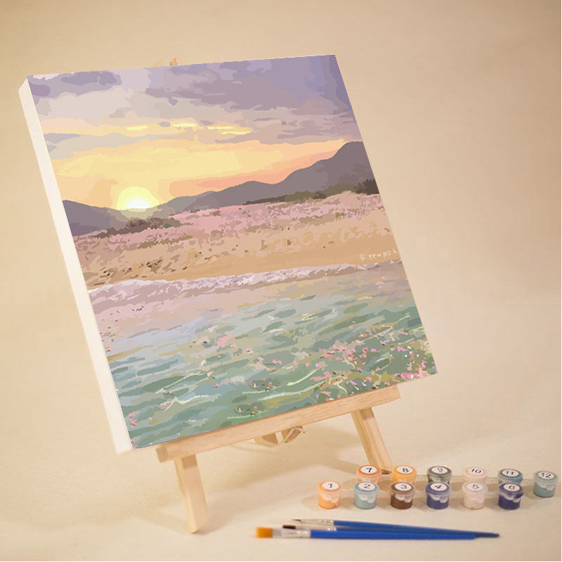 Quadro Paesaggio Floreale