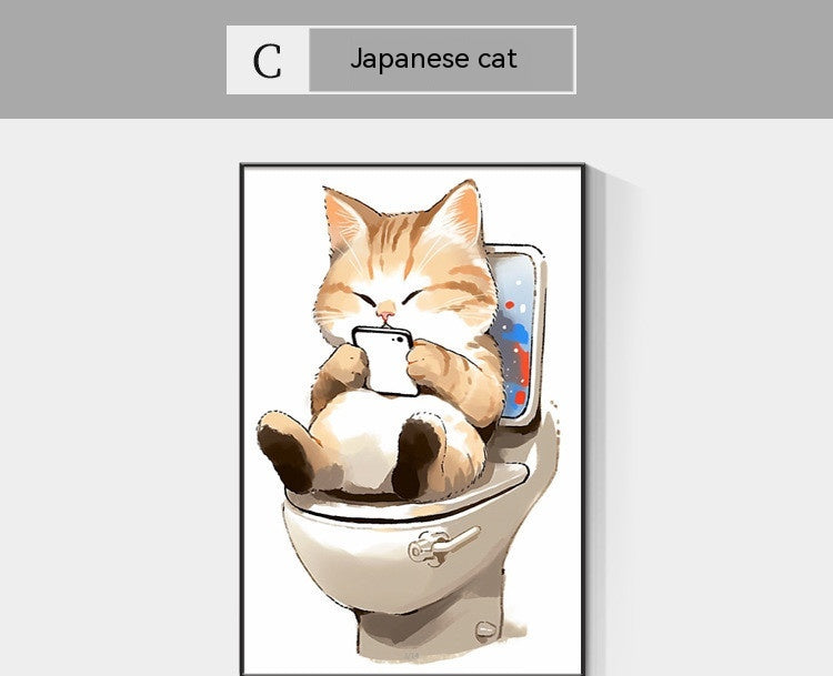 Quadro gatto giapponese
