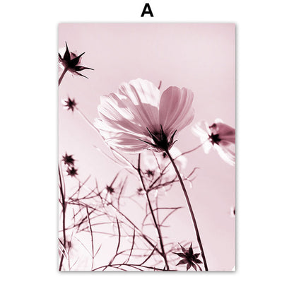 Quadro peonie e rose