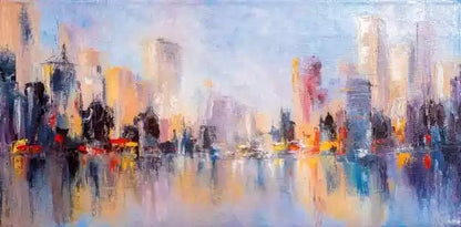 Quadro città moderna