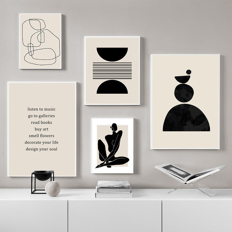 Poster Astratto Bohemiano